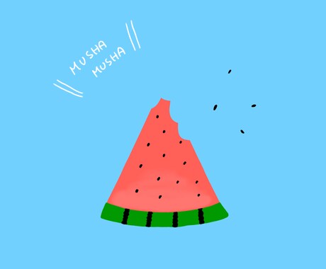 最短3日で納品可！たべものイラスト描きます 実績づくりのため、年内まで最安値で承ります！ イメージ2