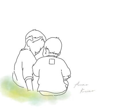 翌日納品可能◎優しい線画イラストお描きします プロフィール画像、挿絵、HP素材等オリジナルでおしゃれに イメージ2