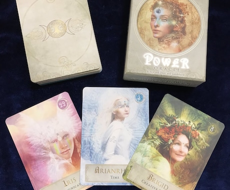 女神のパワーオラクルで占います 美しい女神カードからのスピリチュアルメッセージ イメージ1