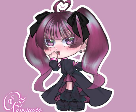 無料修正可！ポップで可愛いイラスト描きます 様々な動画やグッズに使用するイラストを求めている方へ イメージ2