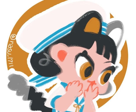 絵本のようなアイコン描きます 現役デザイナーによる、あなたに合わせたカラー表現！ イメージ2