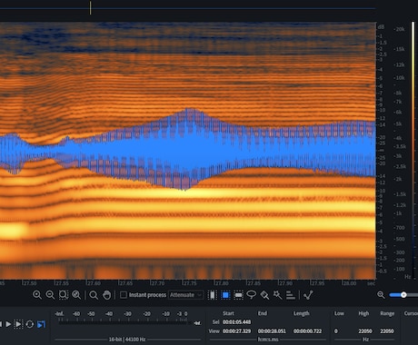 ボーカル・ナレーション音源のノイズ除去を代行します 自動処理・手動処理を組み合わせ、丁寧・迅速に対応いたします イメージ2