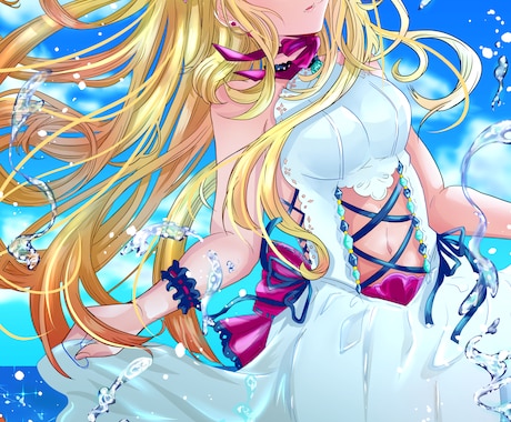 アニメや漫画調にアイコン描きます アニメや漫画調のあなただけのアイコンが欲しい方へ！ イメージ2