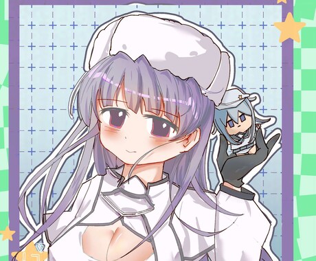 美少女×ミリタリー同人イラスト制作艦これ系欢迎ます ミリタリー×美少女！オリジナル！ポーズ指定OK イメージ1