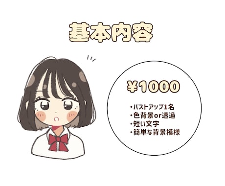 ゆるっとかわいいアイコン描きます SNSやブログ、ちょっとした挿絵に♩ イメージ2