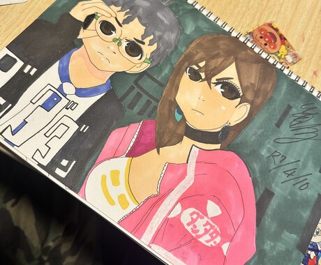 似顔絵とかかけます 丁寧に心を込めて書かせて頂きます イメージ2