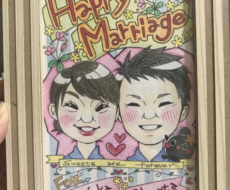 ポップで癒される似顔絵描きます アイコンやプレゼントに手描きの似顔絵はいかがですか？ イメージ2