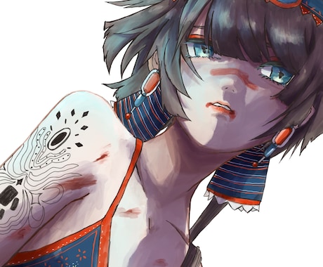 独特な雰囲気で目を惹くイラスト描きます あなた特有の独特さを出したい人必見です イメージ1