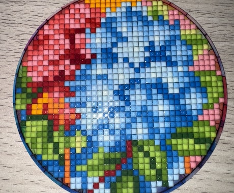 ダイヤモンドアート制作代行します あなたのやりきれていないダイヤモンドアート制作のお手伝い イメージ2