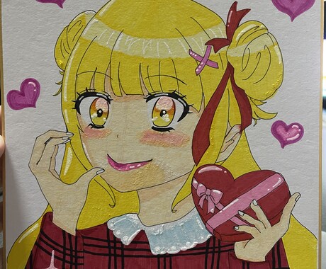 描いてほしい女の子の絵を描きます あなたにとって喜びが溢れてくるようなイラストを描きます イメージ2