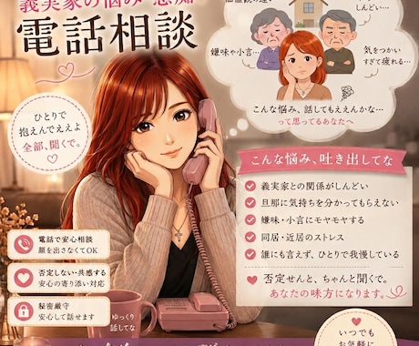 義実家に対するモヤモヤ、悩み相談、愚痴聴きます 義実家、義兄、義姉、義妹、義弟・モヤモヤぜ〜んぶ吐き出そ！ イメージ1
