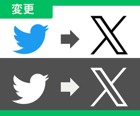 TwitterアイコンをXに変更します 正式な表記で変化に順応できる姿勢をアピールしましょう イメージ1