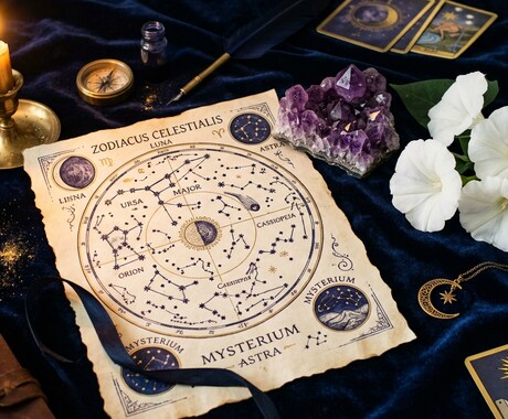 占星術｜出生図リーディングレポート作成します あなたの本質・使命・人生テーマを星から読み解く イメージ2