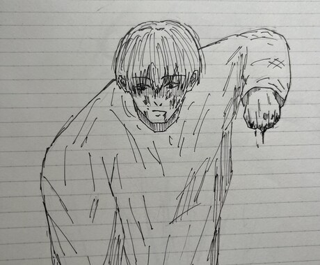 自画像を提示してくれればアニメ風にします 作画としては呪術廻戦や坂本デイズににたような感じです。 イメージ2