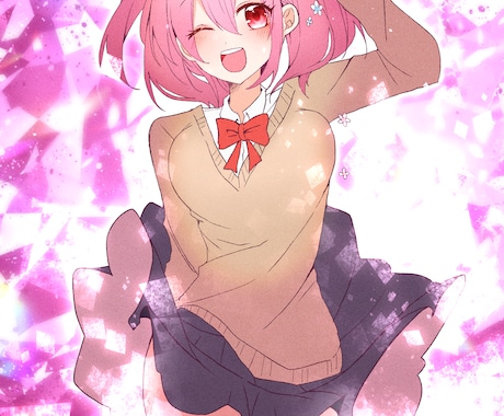 小説の表紙とか描きます 創作キャラや表紙をお描きします！ イメージ2