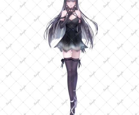 完成品！表情８種＋角＋尻尾の小悪魔ちゃん販売します 【完成品】全32種類の立ち絵になります！【すぐお渡し可能】 イメージ2