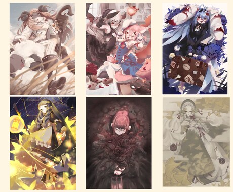 一枚絵描きます 歌ってみたや小説などの表紙、挿絵などにお使いいただけます イメージ2