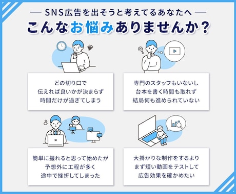 キャンペーン中！AIを活用したSNS広告を作ります 99%丸投げ！AI活用で手っ取り早く広告スタート！ イメージ2