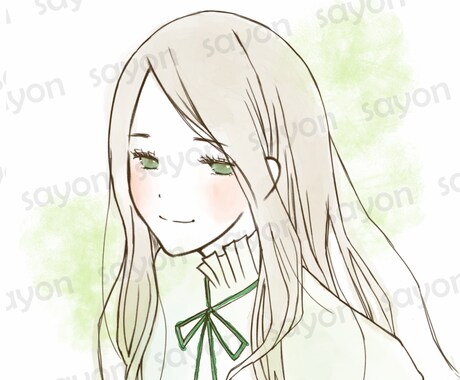 イラスト多数/完成品イラストを販売しています ゆるふわ/おしゃれ/フェミニン/ナチュラルシリーズ② イメージ1
