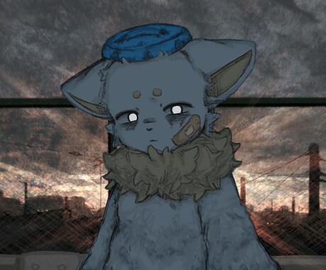 ボカロ曲MVに適した1枚絵を描きます ダークで綺麗なMVイラストを依頼したい人へ イメージ2