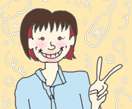 SNSアイコンに★ゆるかわ似顔絵描きます 親しみやすく、ほっこりするようなイラストをお届け☺︎ イメージ2