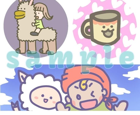 アイコン、イラスト描かせて頂きます イメージ1