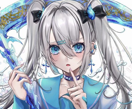 病みかわイラスト制作します MVイラストから立ち絵、アイコンを病みかわいく描きます！ イメージ1