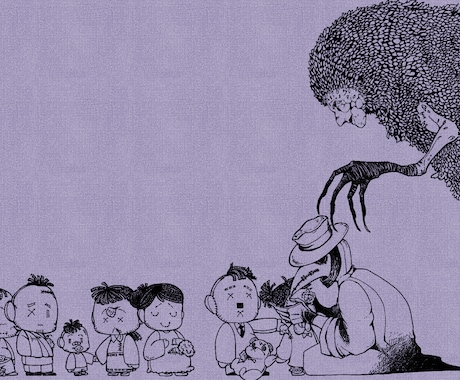 塗り絵イラスト制作します 線画、塗り絵用イラストの作成(一回の受注につき２枚) イメージ1