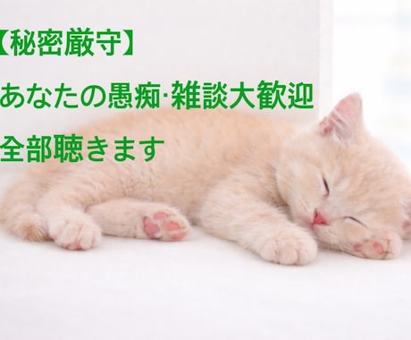 心がふっと軽く…あなたの言葉をそのまま受け止めます 心のデトックスを…全肯定で受け止めます。 イメージ1