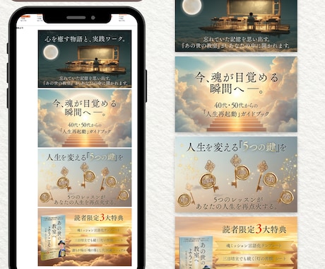 Kindle　A＋（Aプラス）コンテンツ作成します Kindle商品紹介コンテンツであなたの本をアピールできます イメージ2