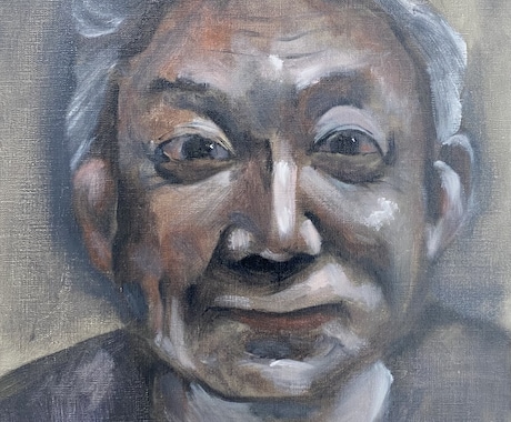 写真から油絵で肖像画をお描きします 油彩で“心に残る一枚”を描きます。 イメージ2