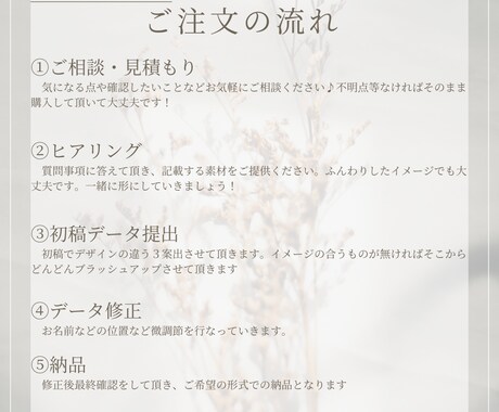 オリジナル名刺・カードを作成します 大人可愛い、でも個性も欲しい！そんな方にオススメです♪ イメージ2