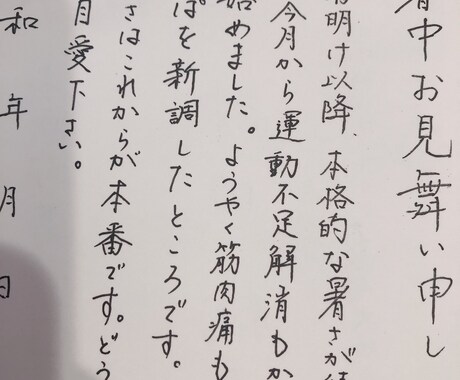 あなたの気持ち代筆させて頂きます 履歴書や手紙等ペン字で代筆いたします。 イメージ2