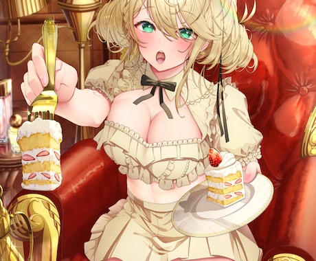 お好みのイラストお描きします アイコン、サムネイル、MVイラスト、キャラクターデザインなど イメージ2