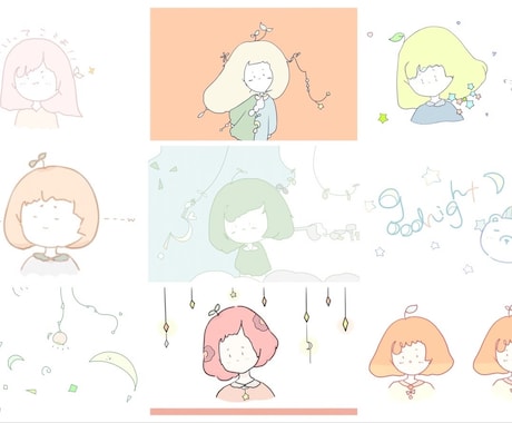 ゆるく絵を描きます イメージ1