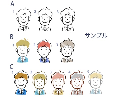 親しみやすいシンプルオリジナルアイコンお作りします 温かみのあるシンプルイラストで表現できます(´∀`*) イメージ2
