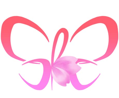 オリジナルロゴデザイン売ります 「さくら」を蝶々に見立ててデザインをしました。 イメージ1