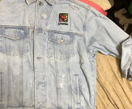 あなたのデニムを加工・リメイクします 安いデニムを加工して別物に！世界で一つだけのデニムを作ります イメージ1