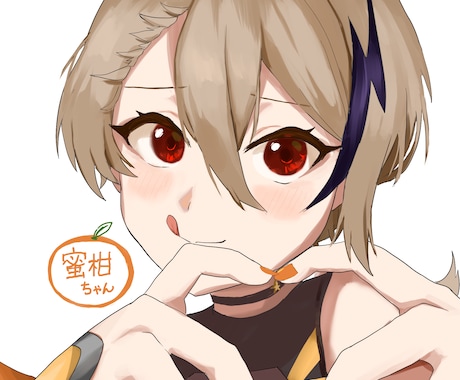 繊細で目を引くキャラクターアイコンを描きます 第一印象から惹かれる可愛らしいキャラアイコンをご提供します イメージ2
