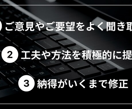 魅力を引き出すホームページを制作します 企業や開業などでこれからホームページが必要な方へ イメージ2