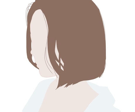 最近流行りのベタ塗り絵を描きます ベタ塗りで塗ったような絵を元の写真を参考にお描き致します‼️ イメージ2