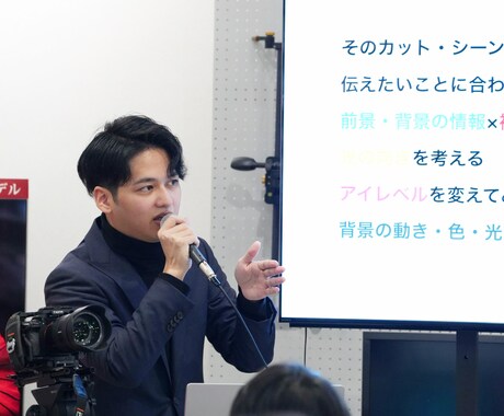 入門・基礎！動画制作の方法を教えます 動画を撮りたい方向けの動画制作入門講座です！ イメージ1