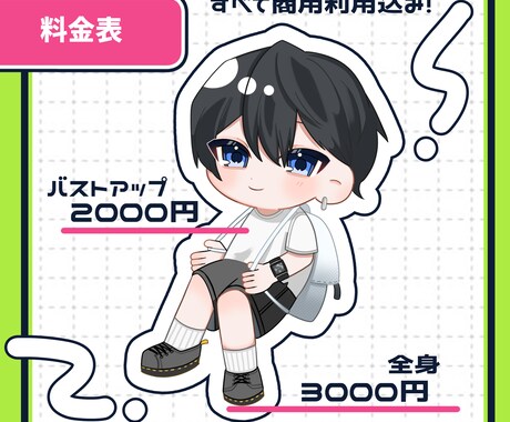 SDキャラ・ミニキャラを制作します 限定！商用利用込3000円〜かわいいミニキャライラストです イメージ2
