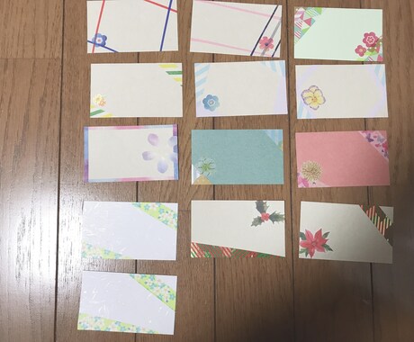 メッセージカードをお作り致します プレゼントにメッセージカードをそえたい人へ イメージ2