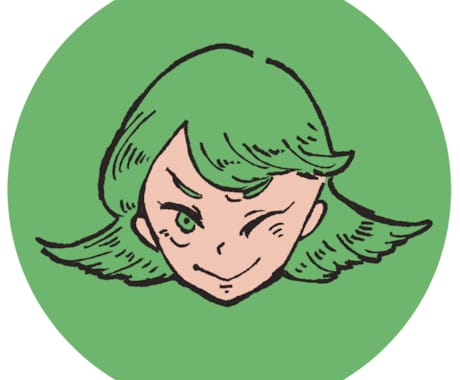 色数限定でおしゃれなSNSイラスト描きます SNSアイコン等に！色数限定で印象的な人物イラスト イメージ2