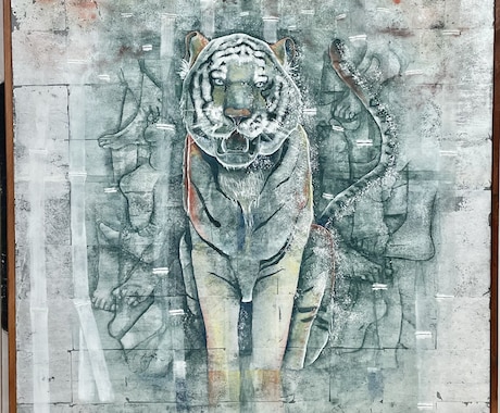 インテリアなど飾ることのできる日本画を描きます 日本画の似顔絵やイラストを飾ったりプレゼントしてみませんか！ イメージ2