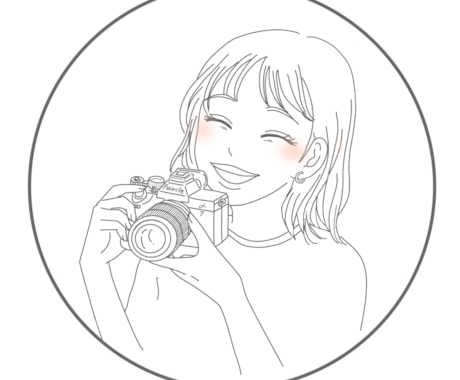 simpleアイコン描きます simpleだけど味のあるイラストが好きな方へ イメージ1