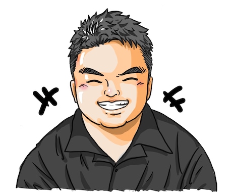 手描き感のある似顔絵やSNSアイコン描きます ペンで描いたようなすこしラフな画風の似顔絵です イメージ1
