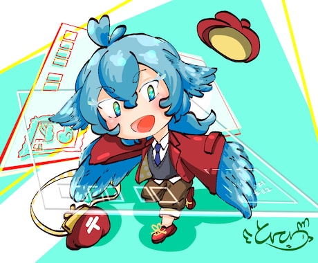デフォルメ・等身イラストでアイコン制作します 依頼者様だけのオリジナルイラストを描きます！ イメージ1