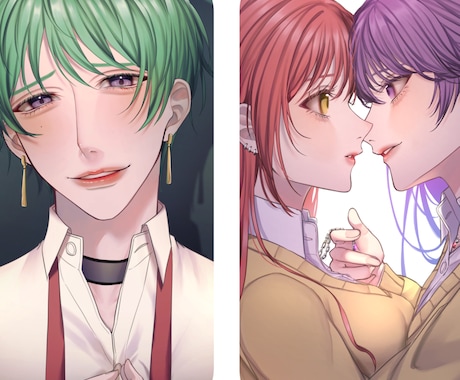 綺麗めのイラストお描きします 美少年イラストお求めの方はぜひ！ イメージ2